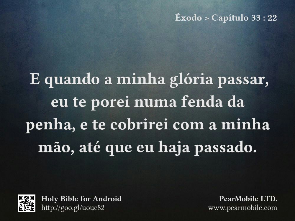Éxodo, Capítulo 33:22